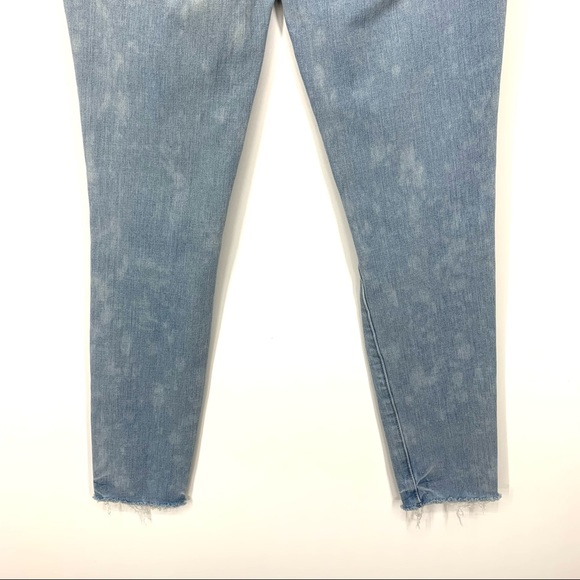 American Eagle Distressed 360° Super Stretch Skinny Jean Jeggings Light Wash 6 - Picture 9 of 16